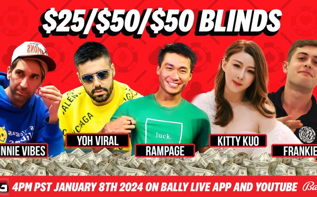 [Bally Poker Live] Rampage,Yoh Viral 2024.01.10