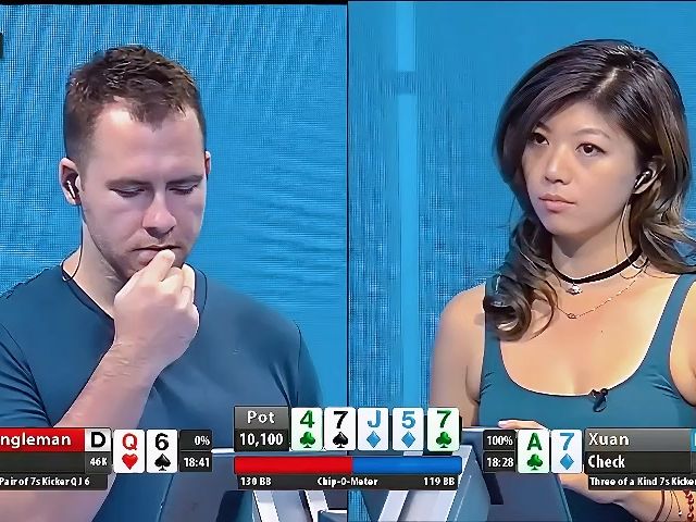 职业美女刘璇单挑赛 面对世界顶级单挑职业pro野人