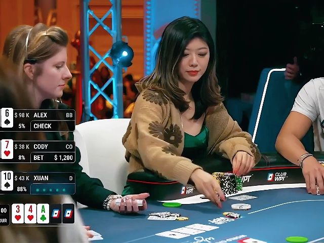 璇姐的艰难抉择 到底是偷鸡还是真有牌呢？