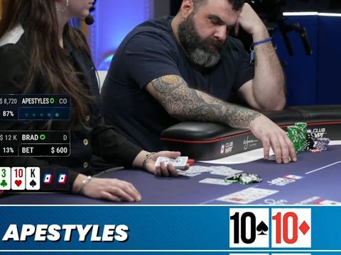 Serious Poker is About to Break Out With POCKET TENS! 👀🤔#shorts