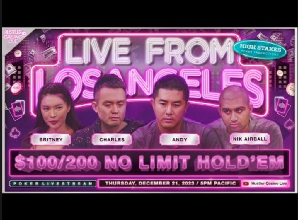 Hustler超高额周末200/400Andy, Nik Airball, Britney, Charles, Peter2023.12.22
