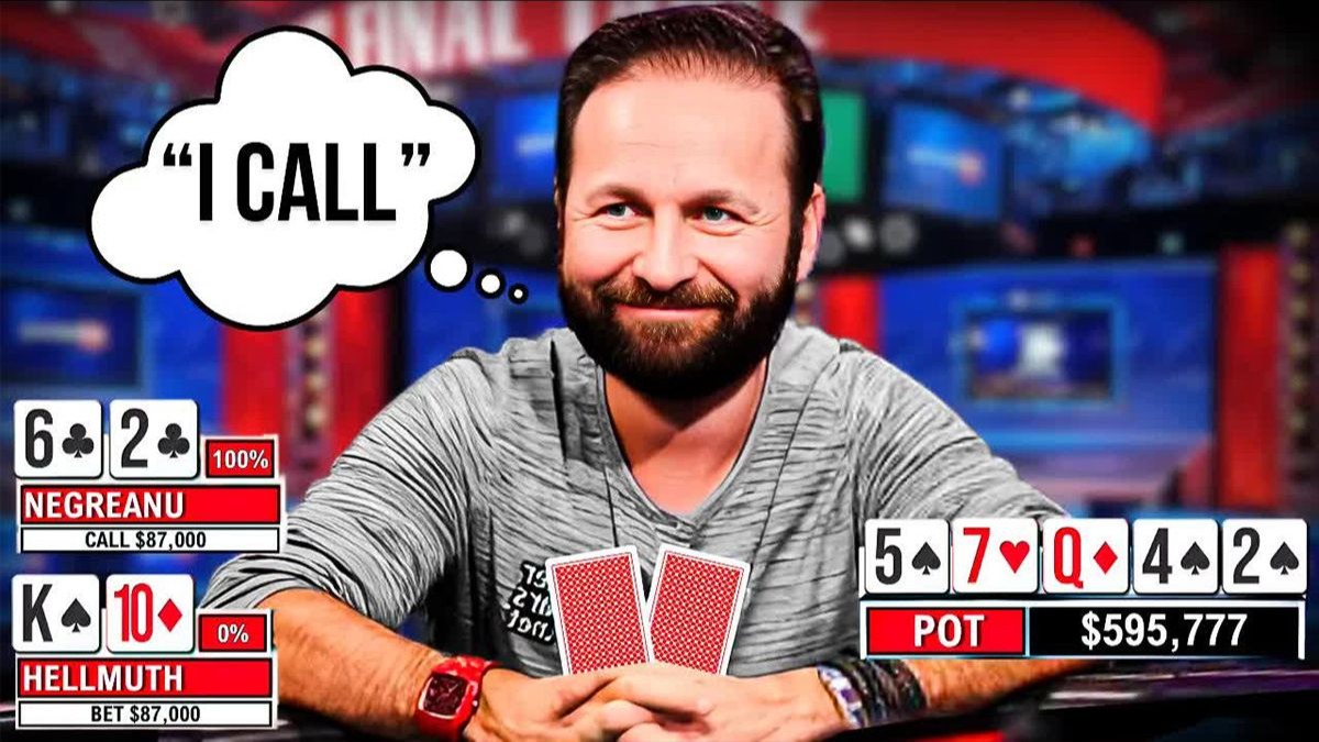 30分钟见证丹牛（Daniel Negreanu）的史诗级读牌术！德州扑克名人记事