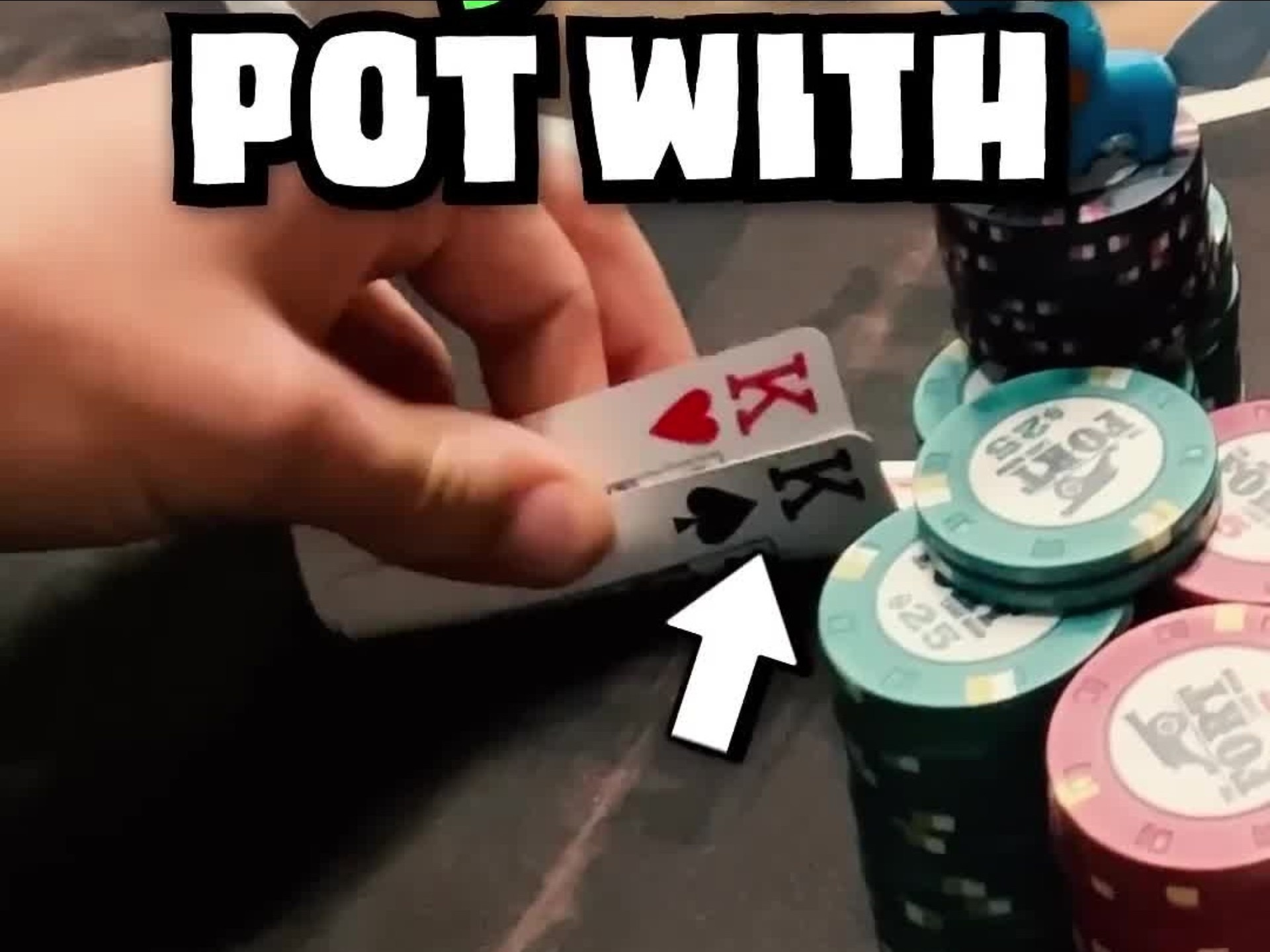 【第一视角】这锅已经涨到$1100了，手里还攥着一对老K，这把怕是要稳中稳啊！