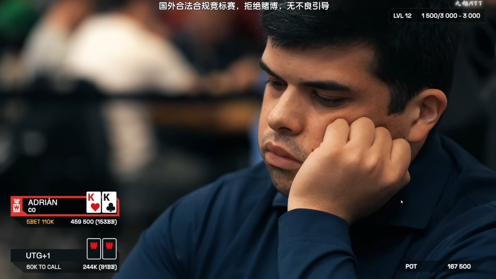 Adrián Mateos2024wsop主赛第一视角6