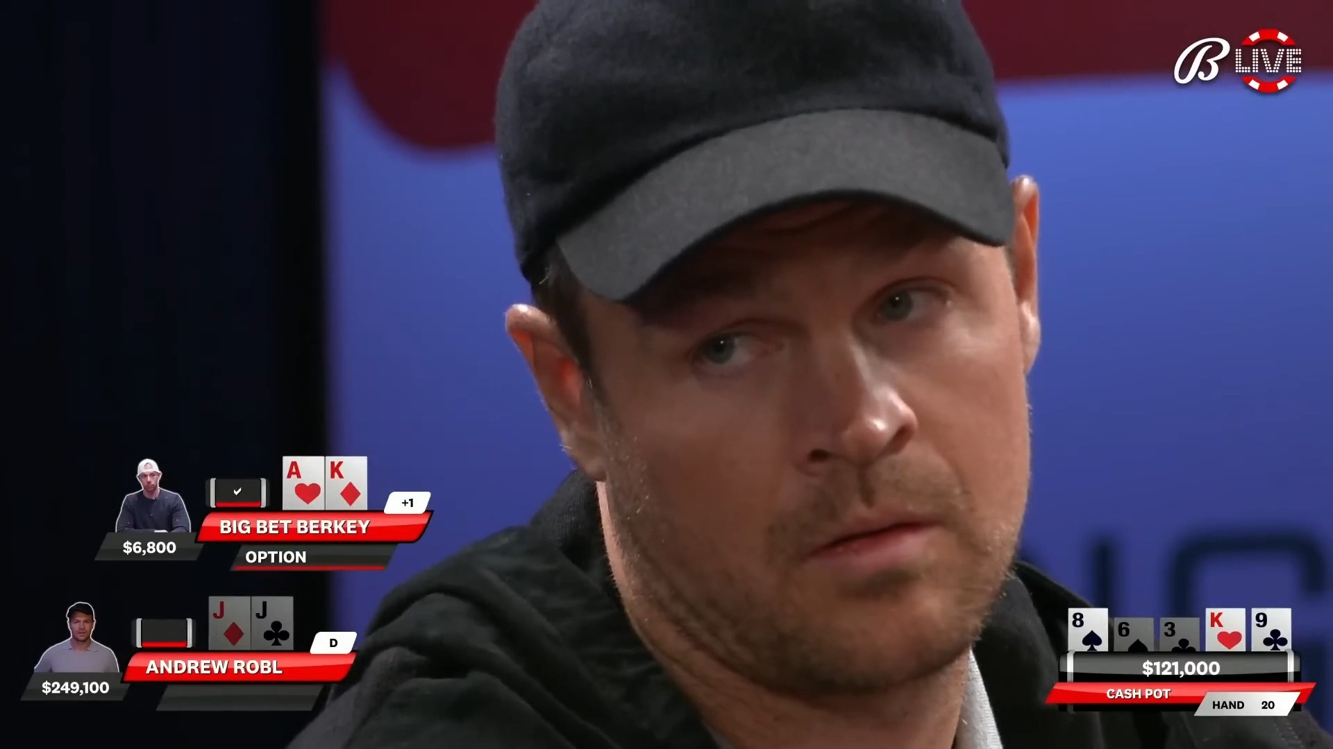 ROBL.DOUG POLK.BERKEY.大光头！四PRO大战仨老板！地狱级难度的桌子如何操作？ Bally Live Poker 第1季第1集 德州扑克