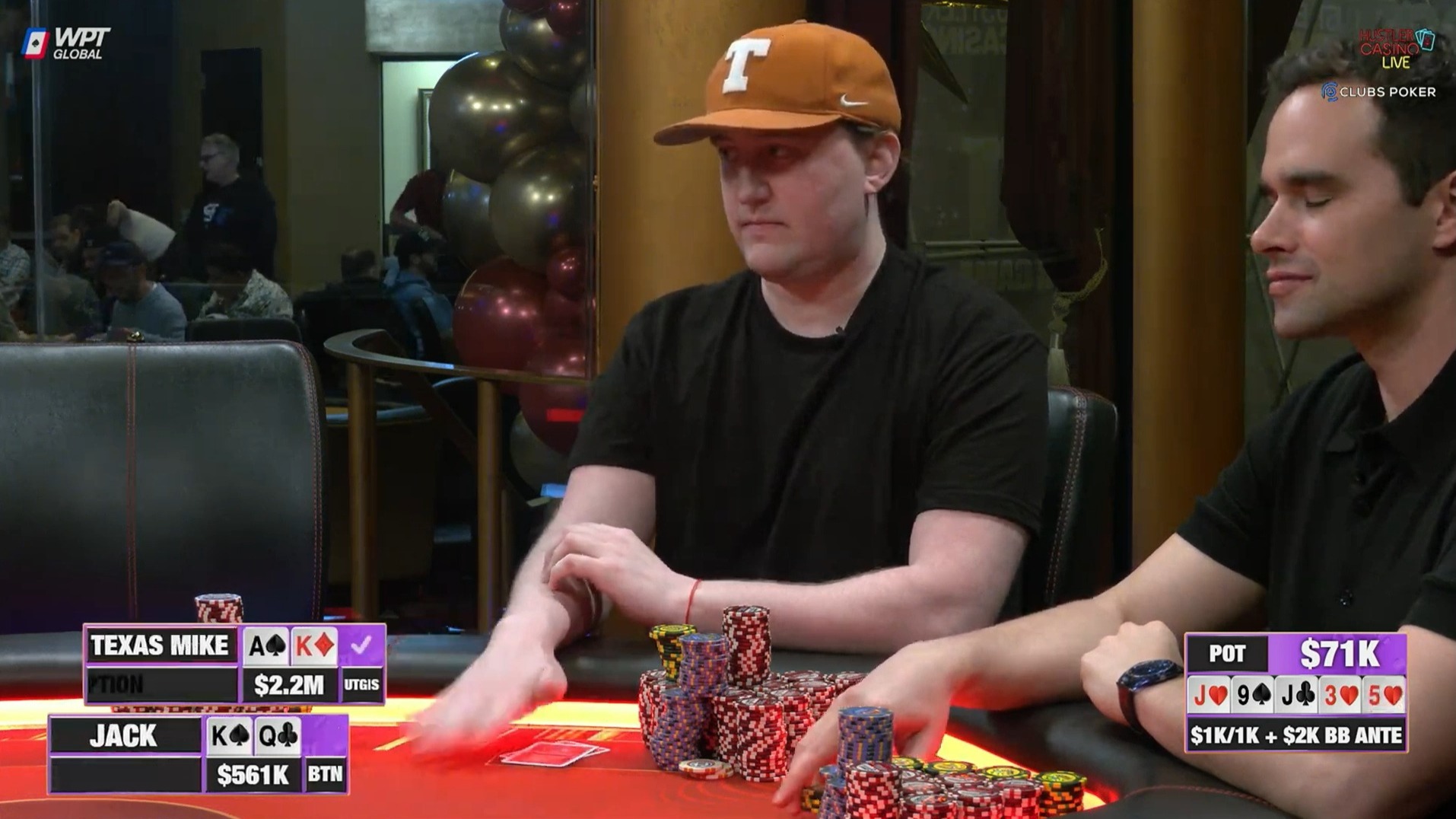 HCL百万赛(下）：松凶Texas Mike大胜 棒子Slow roll被两度清台150万刀  Hustler Casino Live 4.29直播集锦 下