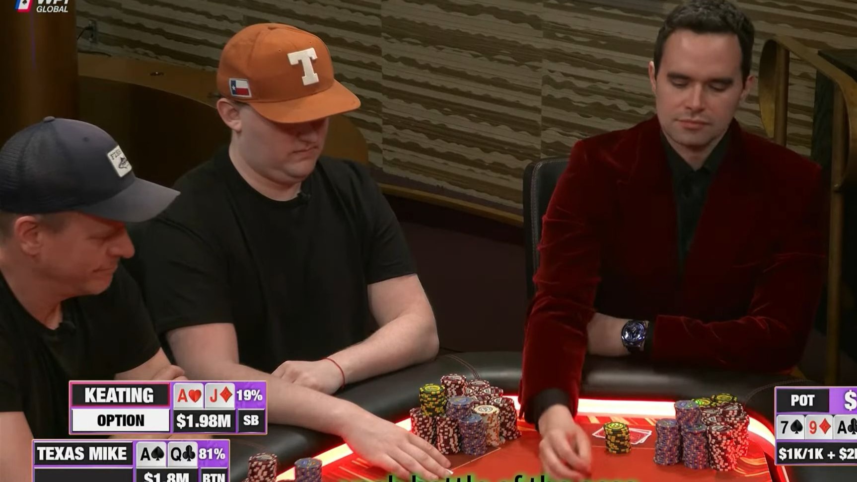Hustler 百万美金MDGIII|盈利$1.55M！！！VPIP85%+PFR40% 小黄帽Texas Mike怎么玩的？